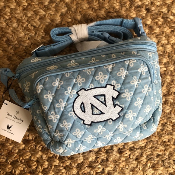 New w Tag: Vera Bradley UNC Tar Heel Belt Bag. RFID Protection. - Picture 1 of 15